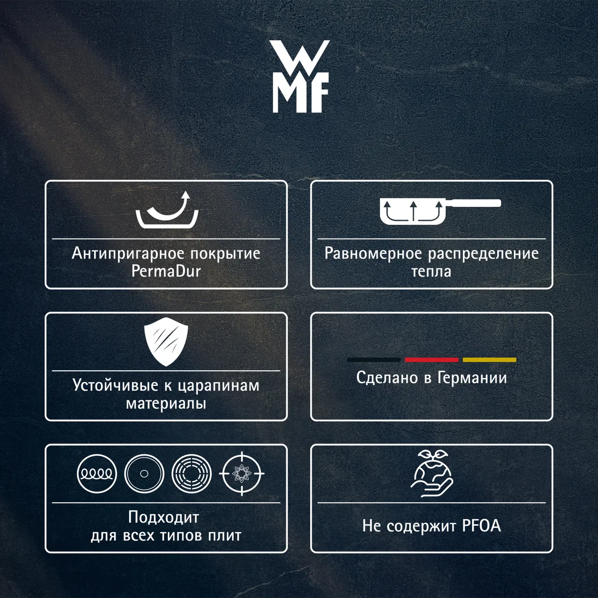 Сковорода WMF PermaDur Premium 28 см