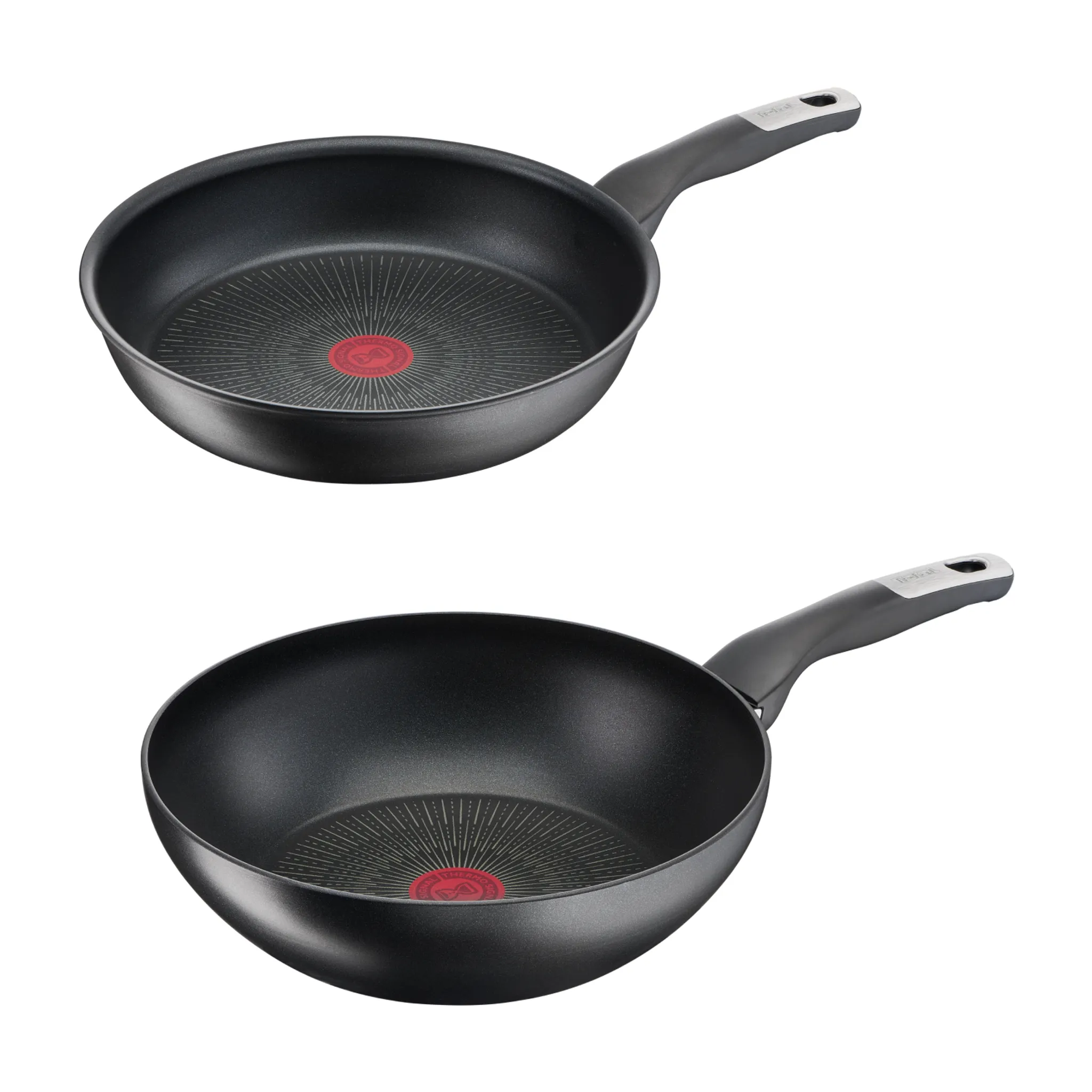 Набор сковород Tefal Unlimited 2 предмета 26 см/вок 28 см