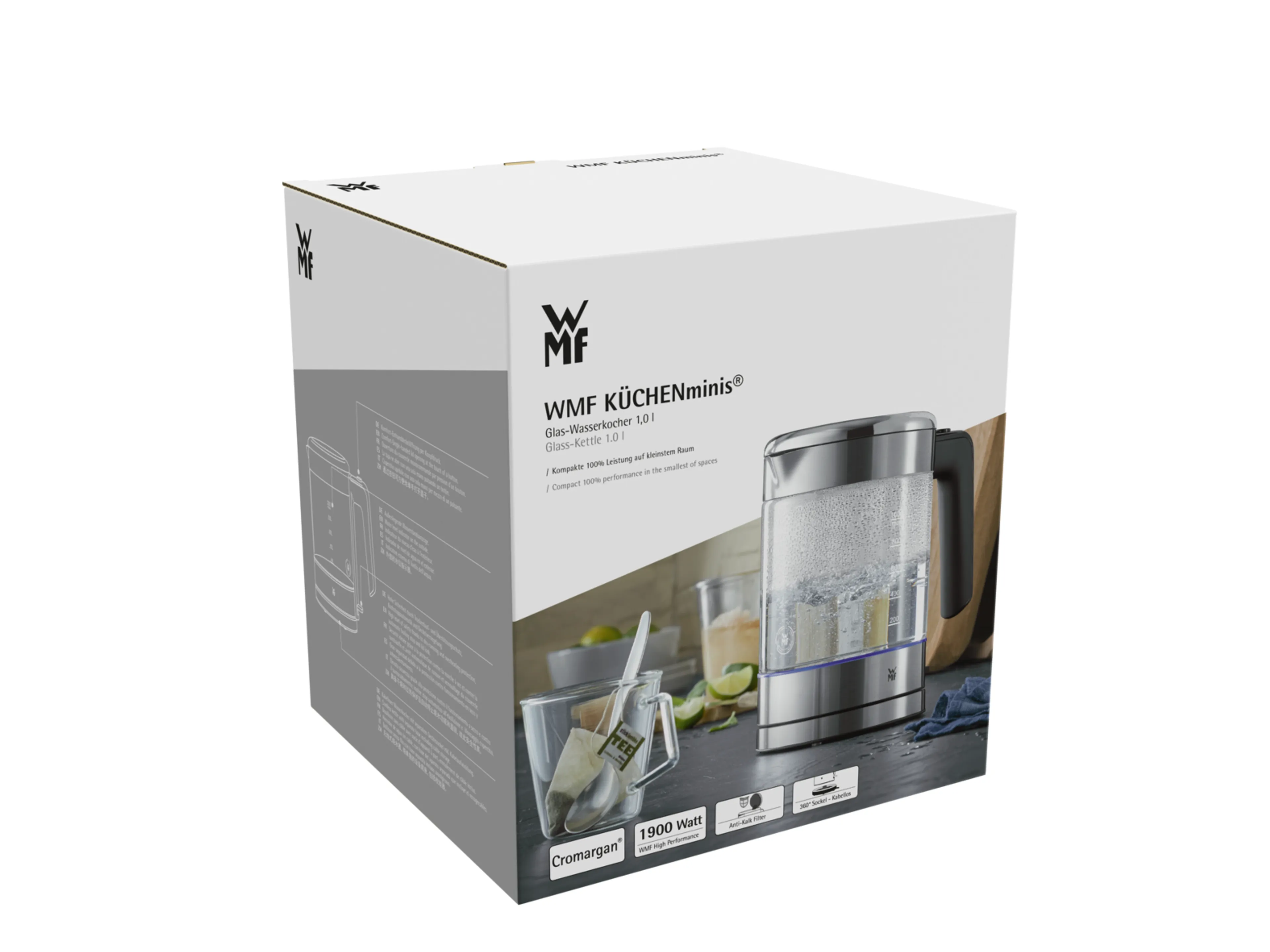 Чайник стеклянный WMF KITCHENminis 1 л