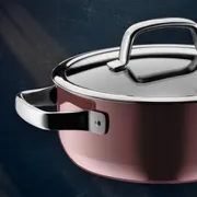 Низкая кастрюля WMF Fusiontec Rose Quartz 20 см