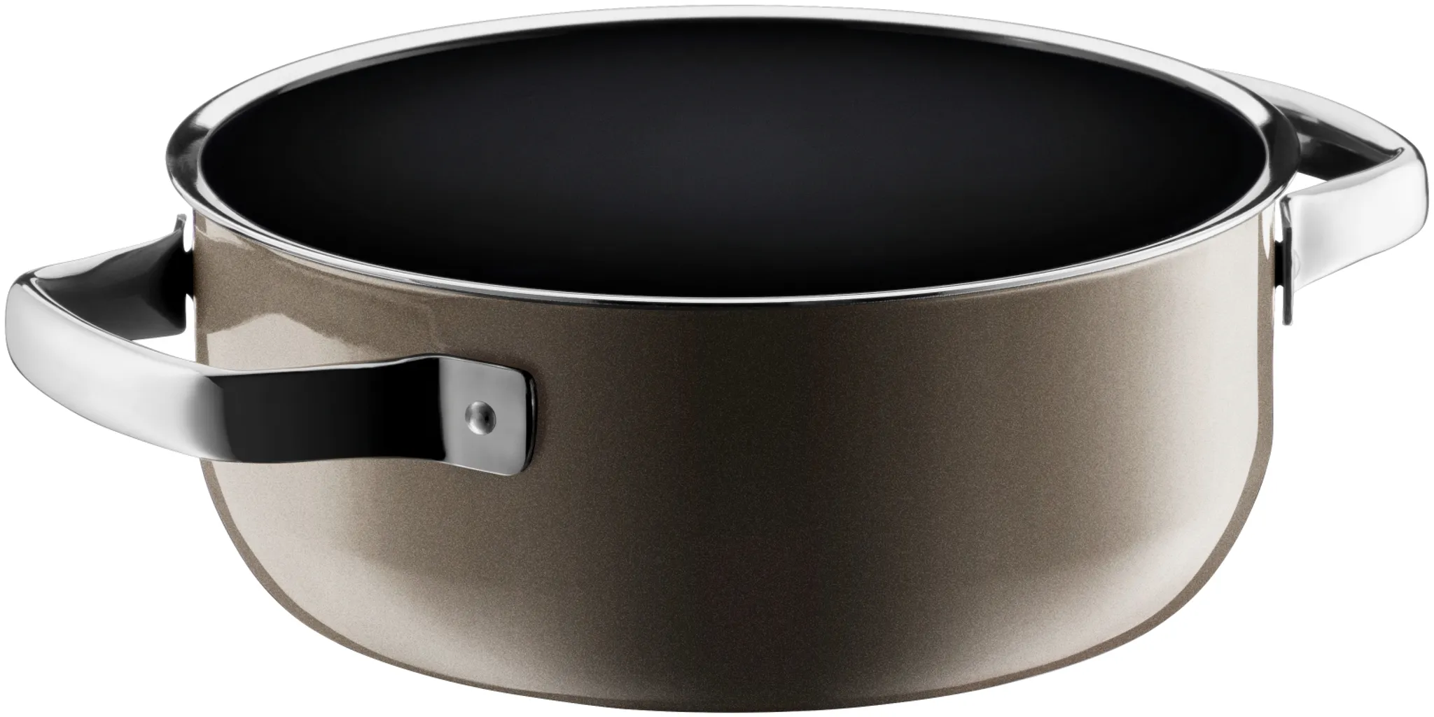 Низкая кастрюля WMF Fusiontec Dark Brass 20 см