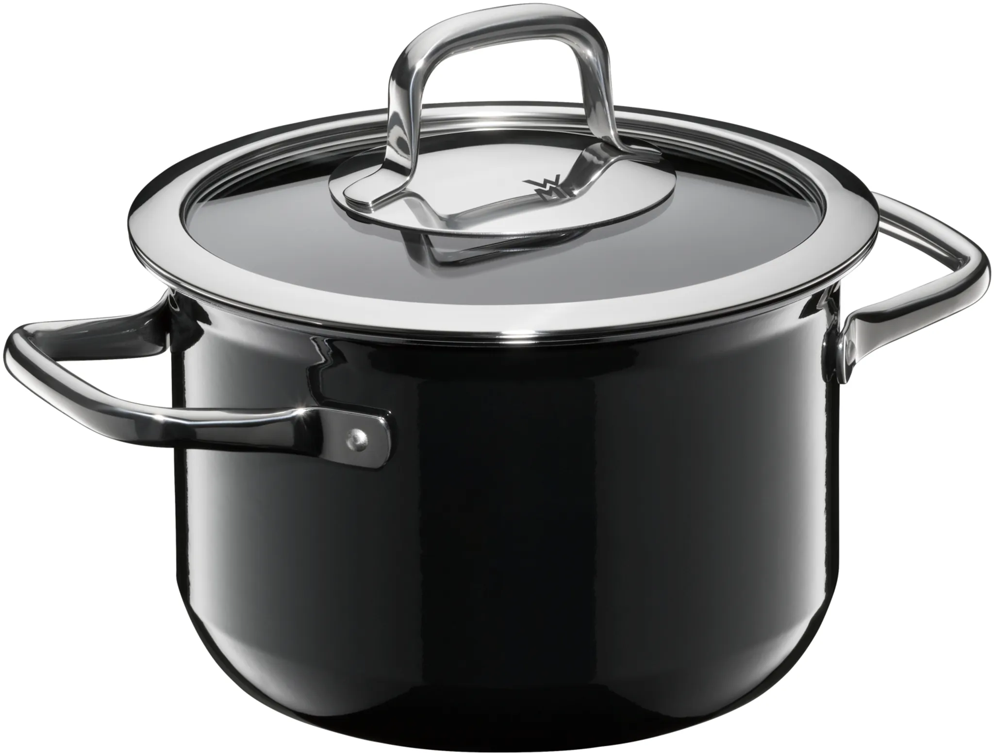 Кастрюля с крышкой WMF Fusiontec Compact Black 18 см