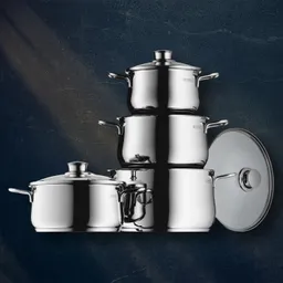 Набор кастрюль WMF Diadem Plus 4 предмета 16/20/20/24 см