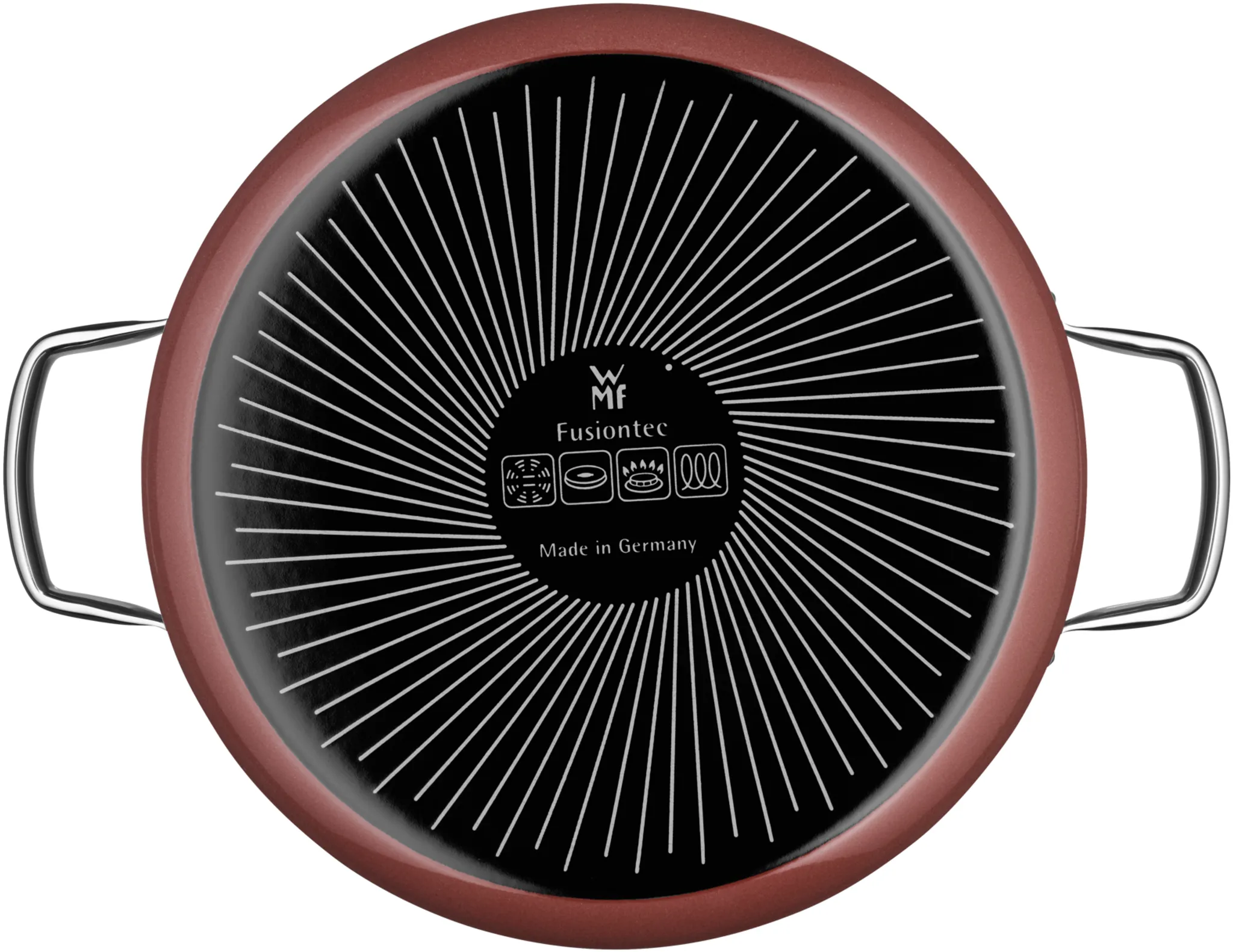 Жаровня с крышкой WMF Fusiontec Rose Quartz 28 см