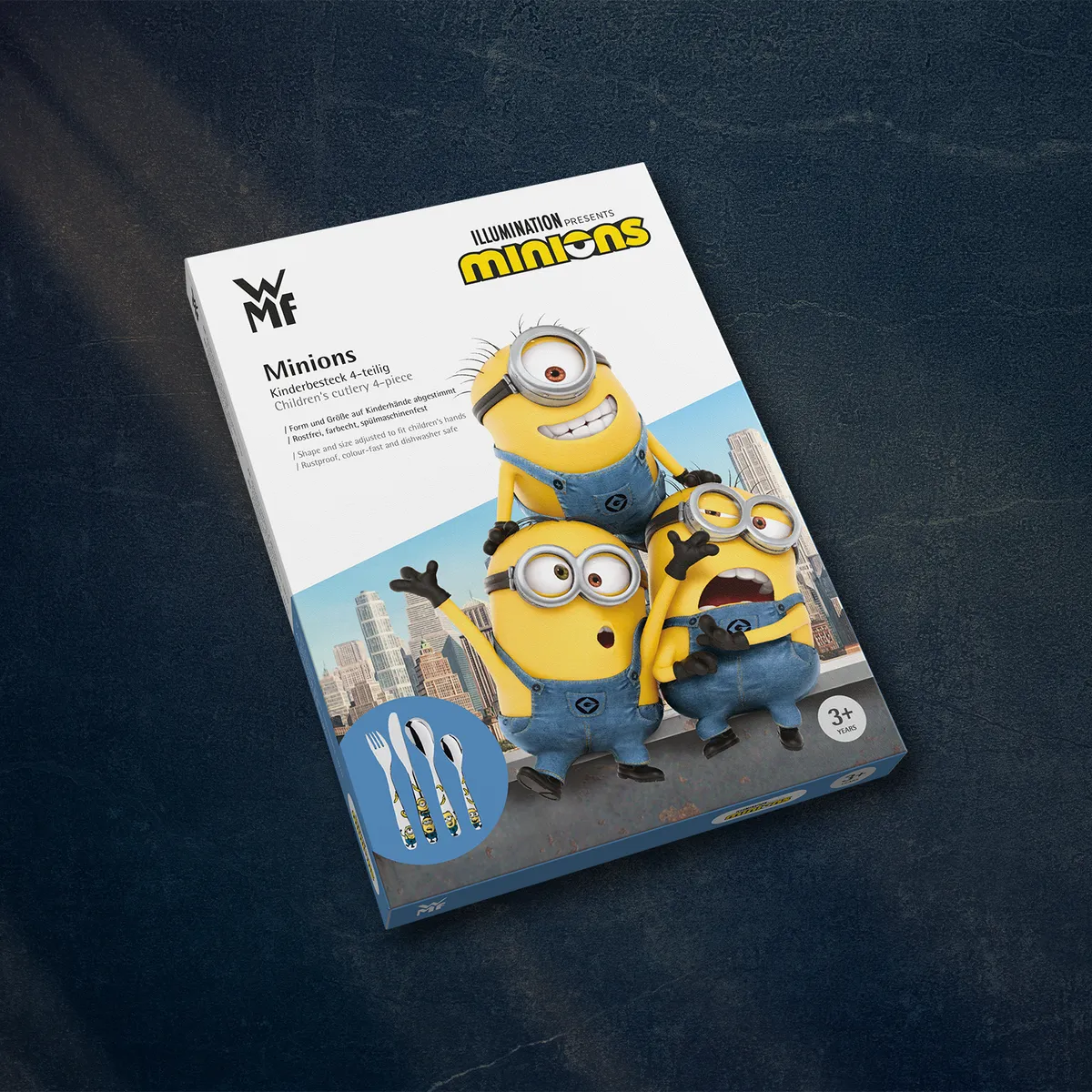 Детские приборы WMF Minions 4 предмета