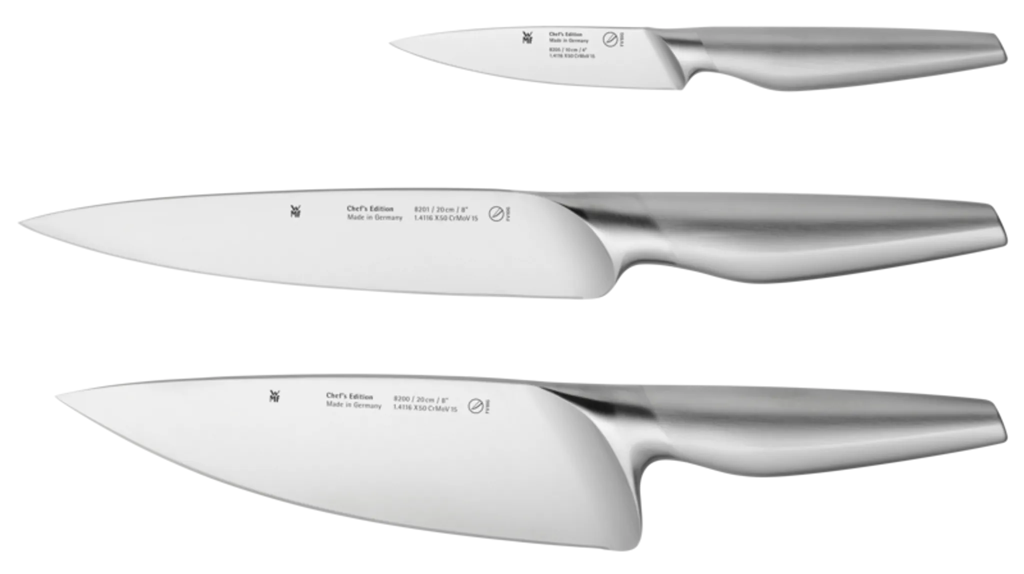 Набор ножей WMF Chef`s Edition 3 предмета