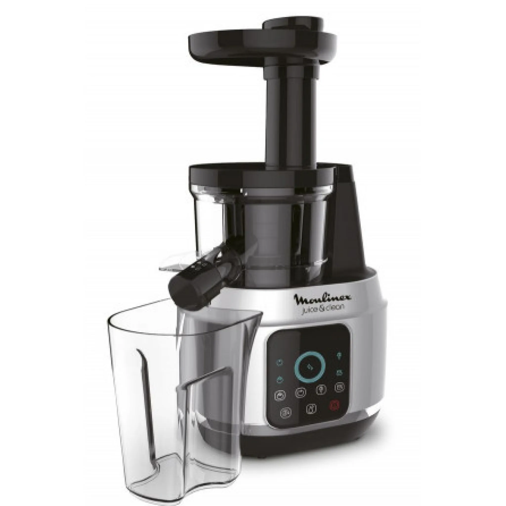 цена на Здоровое питание с шнековой соковыжималкой Moulinex Juice & Clean ZU420E10 и погружным блендером Optichef DD643132