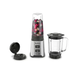 Здоровое питание с соковыжималкой Moulinex Nutri XXL JU660D30 и блендером Moulinex Pulseo LM17GD10