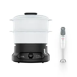 Пароварка Tefal VC139810 + блендер Moulinex DD643132