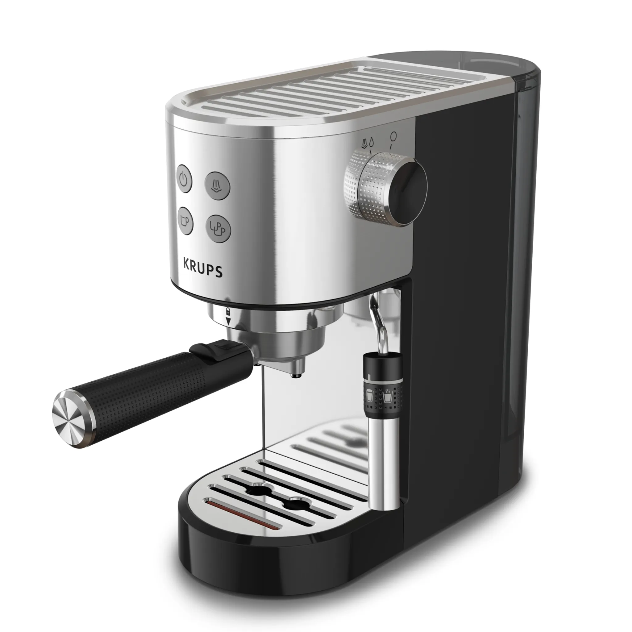 Рожковая кофеварка KRUPS XP444C10 с кофемолкой GX204D10