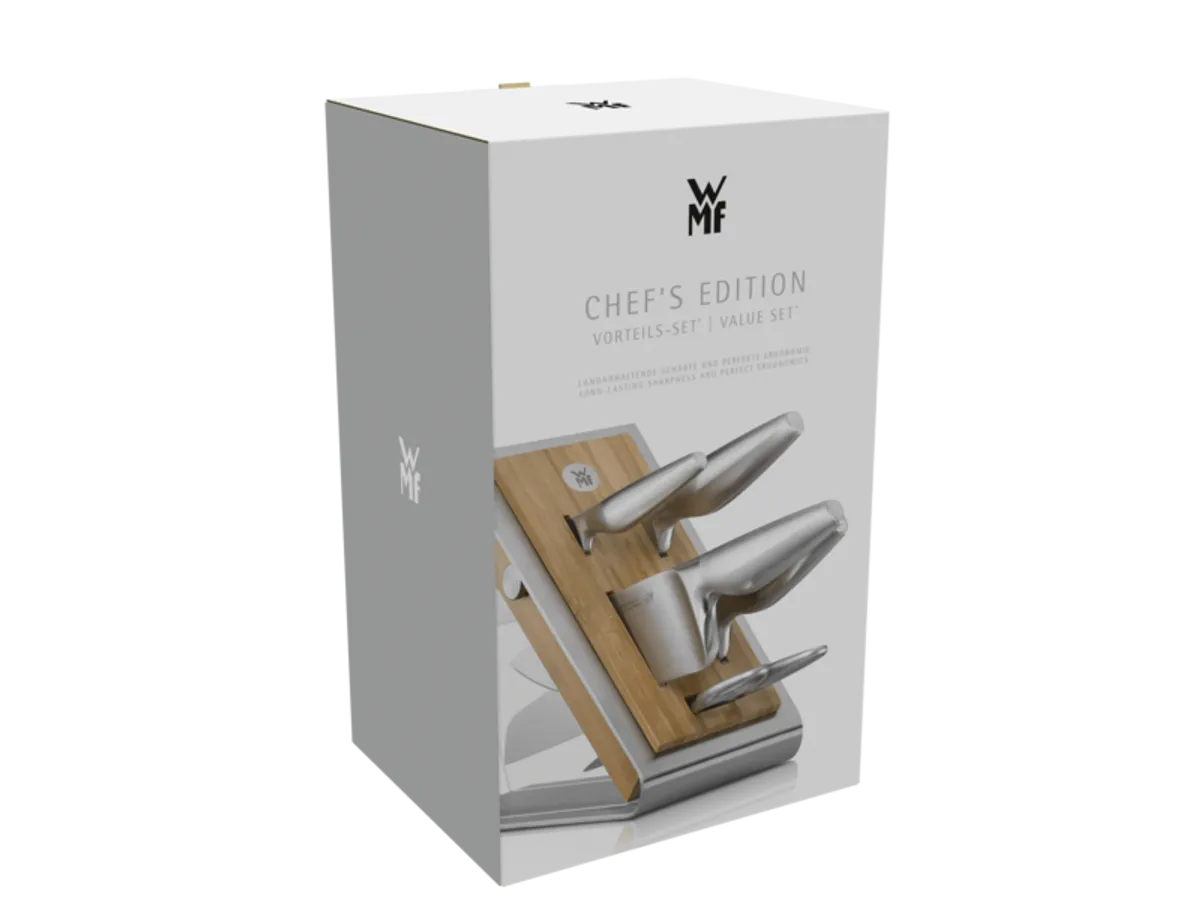 Набор ножей с подставкой WMF Chef's Edition 6 предметов