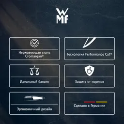 Набор ножей с подставкой WMF Chef's Edition 6 предметов