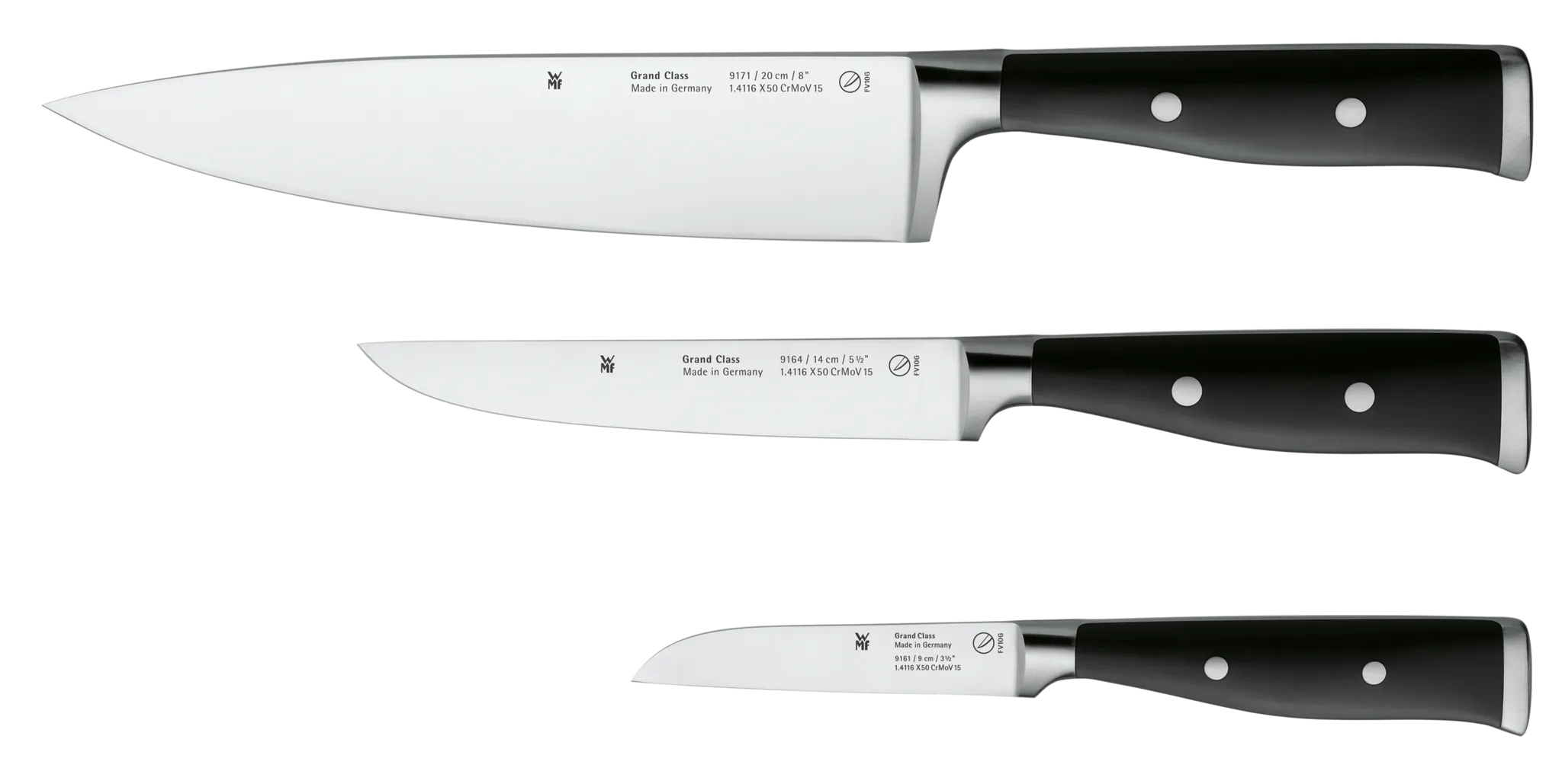 Набор ножей WMF Grand Class  3 предмета