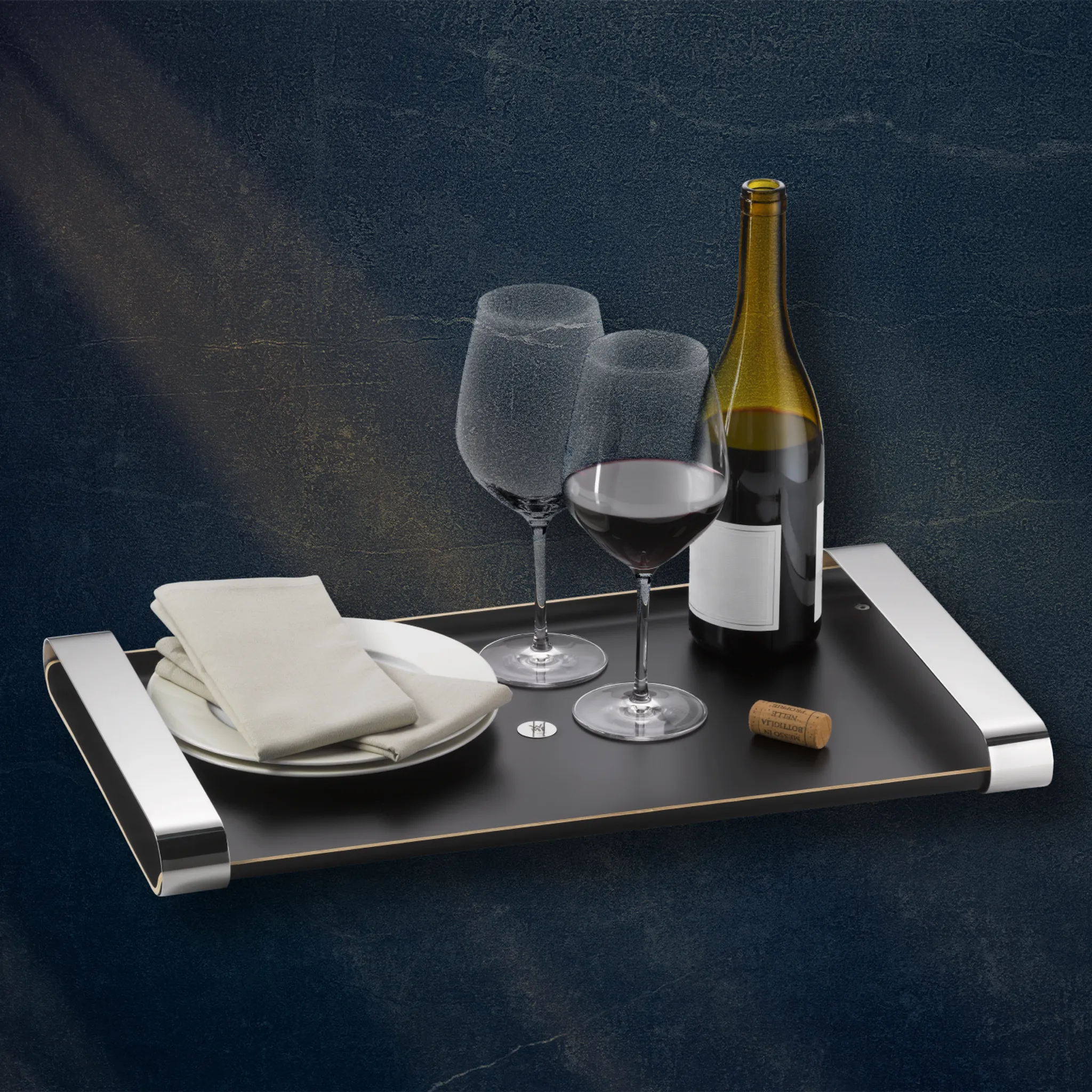 Поднос для сервировки черный WMF CLUB