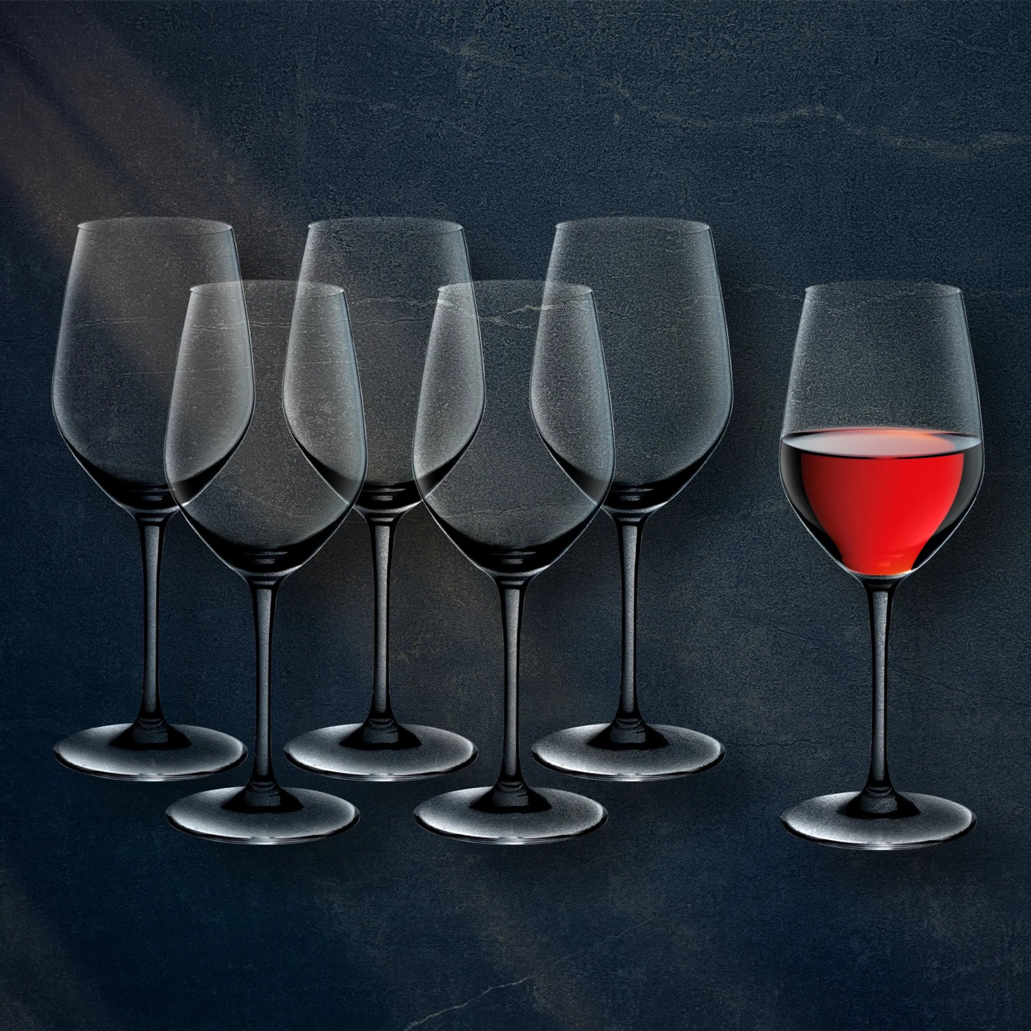 цена на Набор бокалов для вина WMF Easy Plus 6 предметов