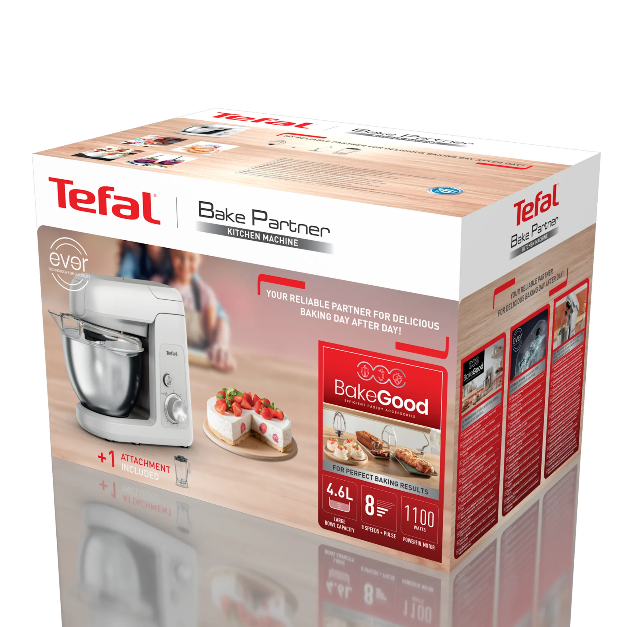 Кухонная машина Tefal Bake Partner QB521B38