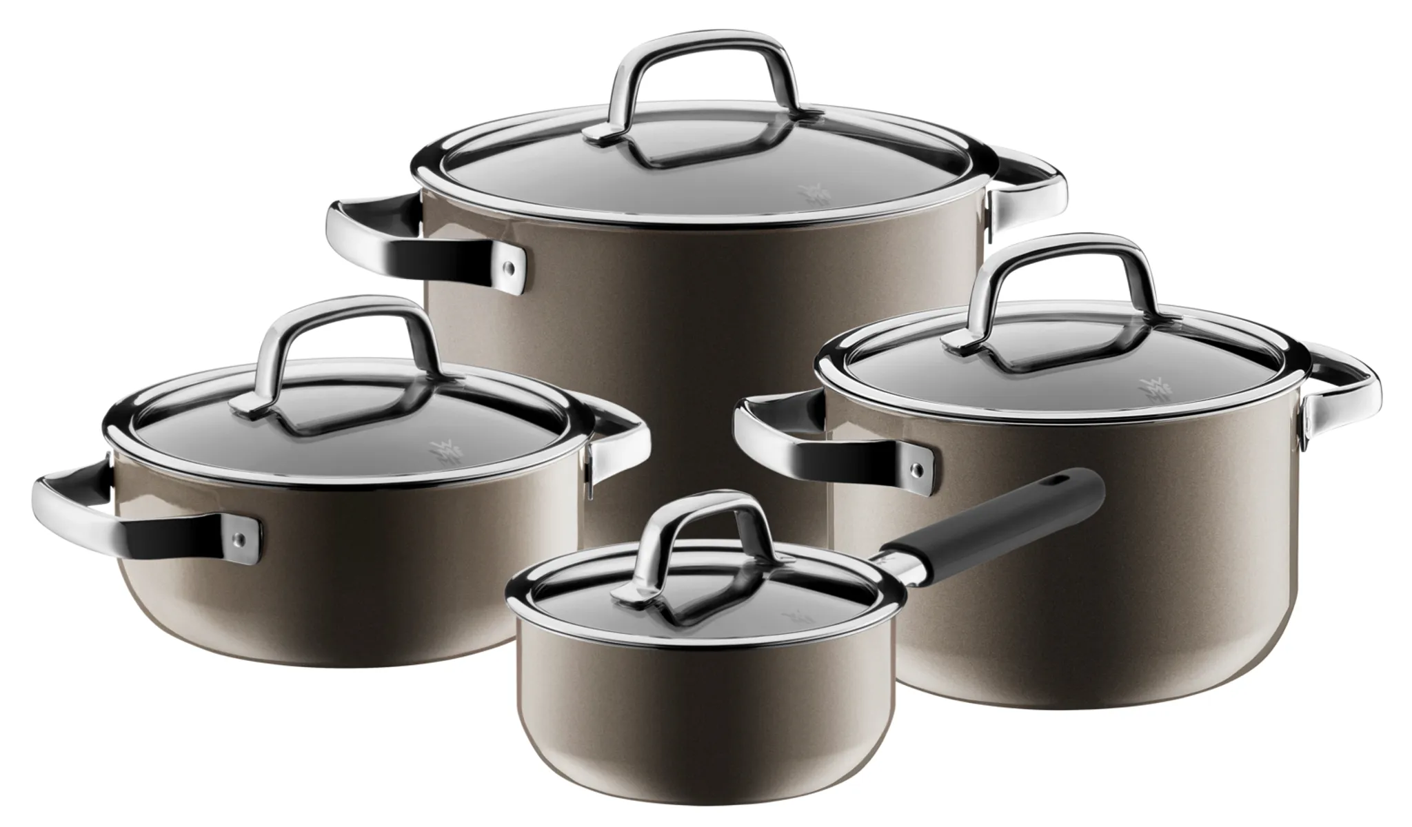 Набор посуды WMF Fusiontec Mineral Dark Brass 4 предмета фото