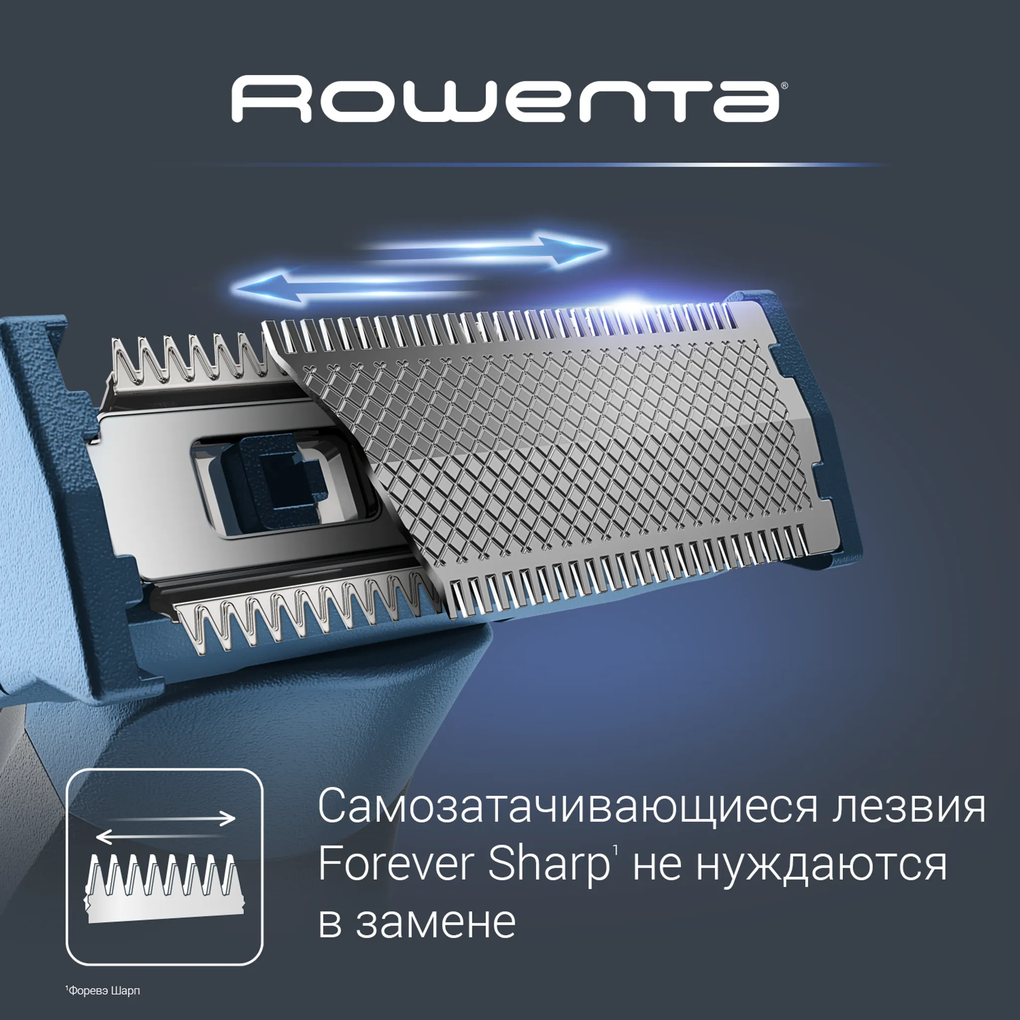 Триммер для бороды Rowenta Sport Forever Sharp
