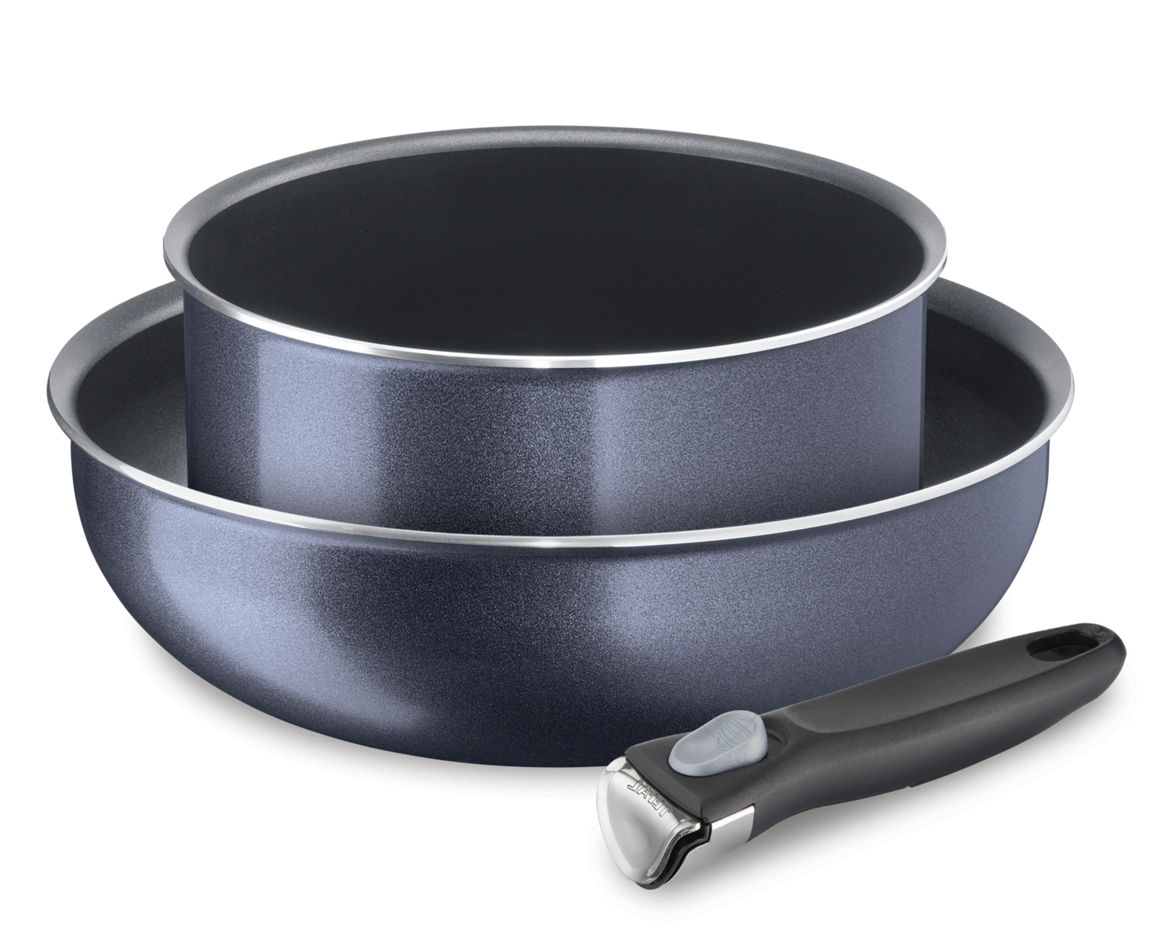 Набор посуды Tefal Ingenio Twinkle Grey 3 предмета 04209830 фото