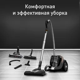 Пылесос с контейнером Tefal X-Trem Cyclonic Effitec TW7C89EA