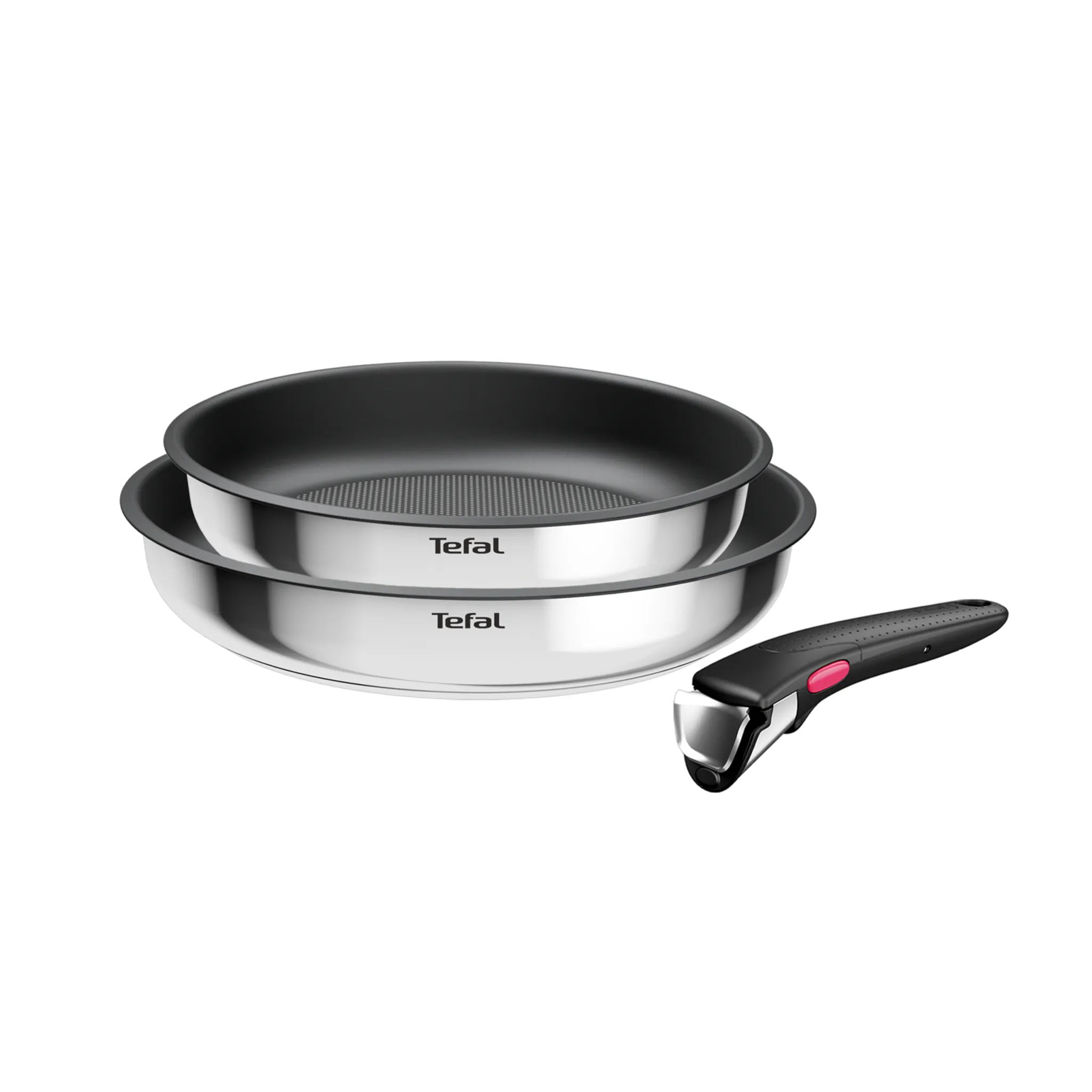 Набор посуды Tefal из нержавеющей стали Ingenio Cook Eat Tefal 3 предмета L8813S75 фото