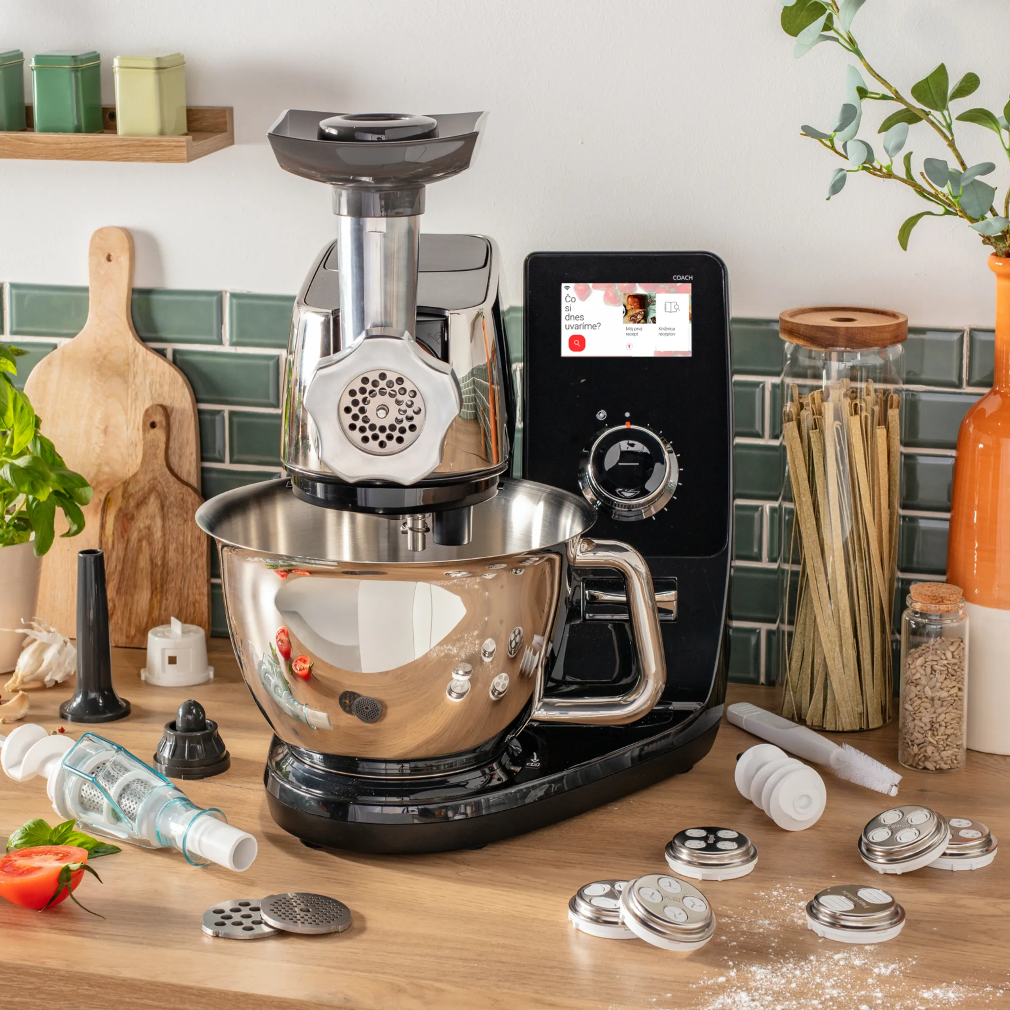 Набор аксессуаров для кухонной машины Tefal Coach Meat & Pasta XF651038