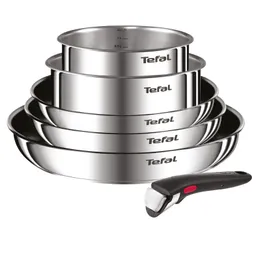 Набор посуды Tefal из нержавеющей стали Ingenio Cook Eat Tefal 6 предметов L881S604