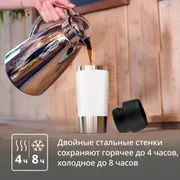 Термокружка Tefal из нержавеющей стали Essentia N2024617 0.36 л
