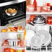 Набор посуды из нержавеющей стали Tefal Ingenio Cook Eat 15 предметов  L881SF04