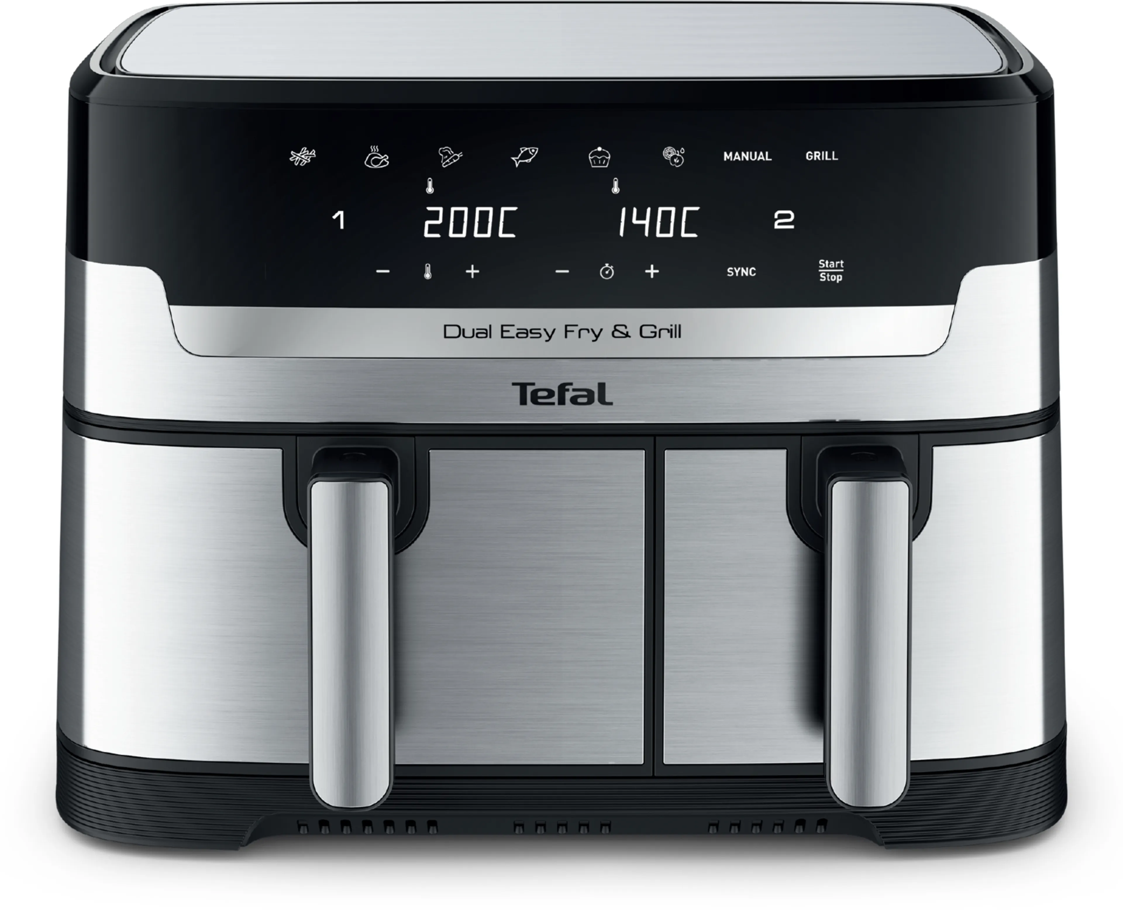 Аэрогриль Tefal Dual Easy Fry & Grill 8,3 л  EY905D10 фото