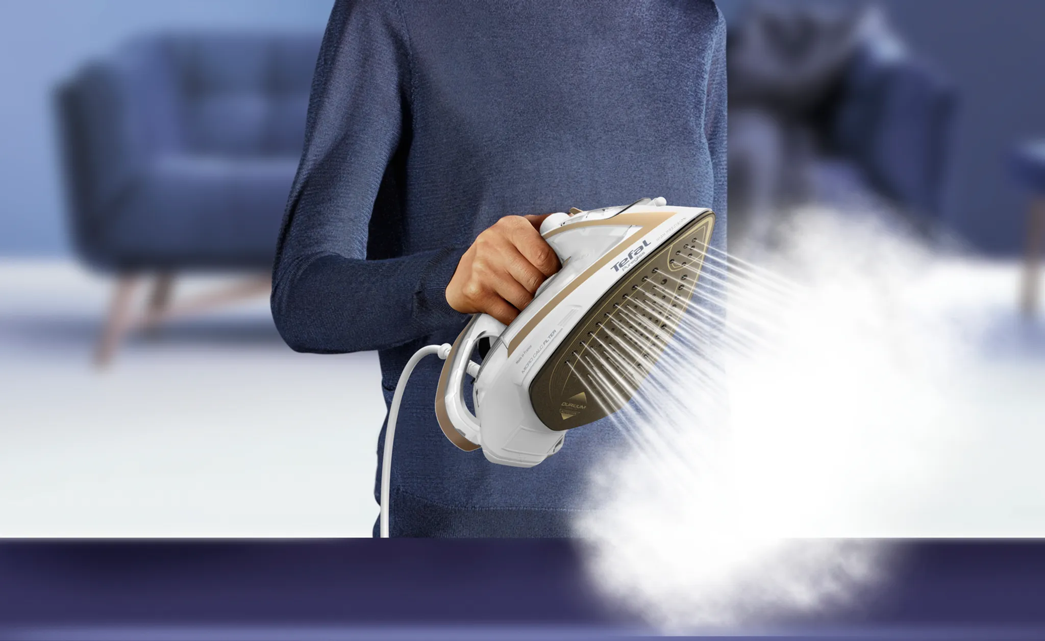 Паровая система Tefal Care For You YT2020E0 + Утюг Tefal Puregliss FV8042E0