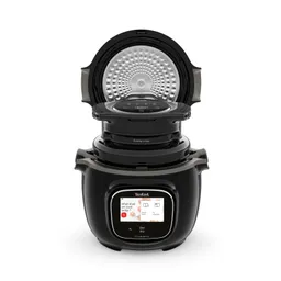 Мультиварка-скороварка Tefal Cook4me Touch CY912832 + Насадка Extra Crisp EY150830