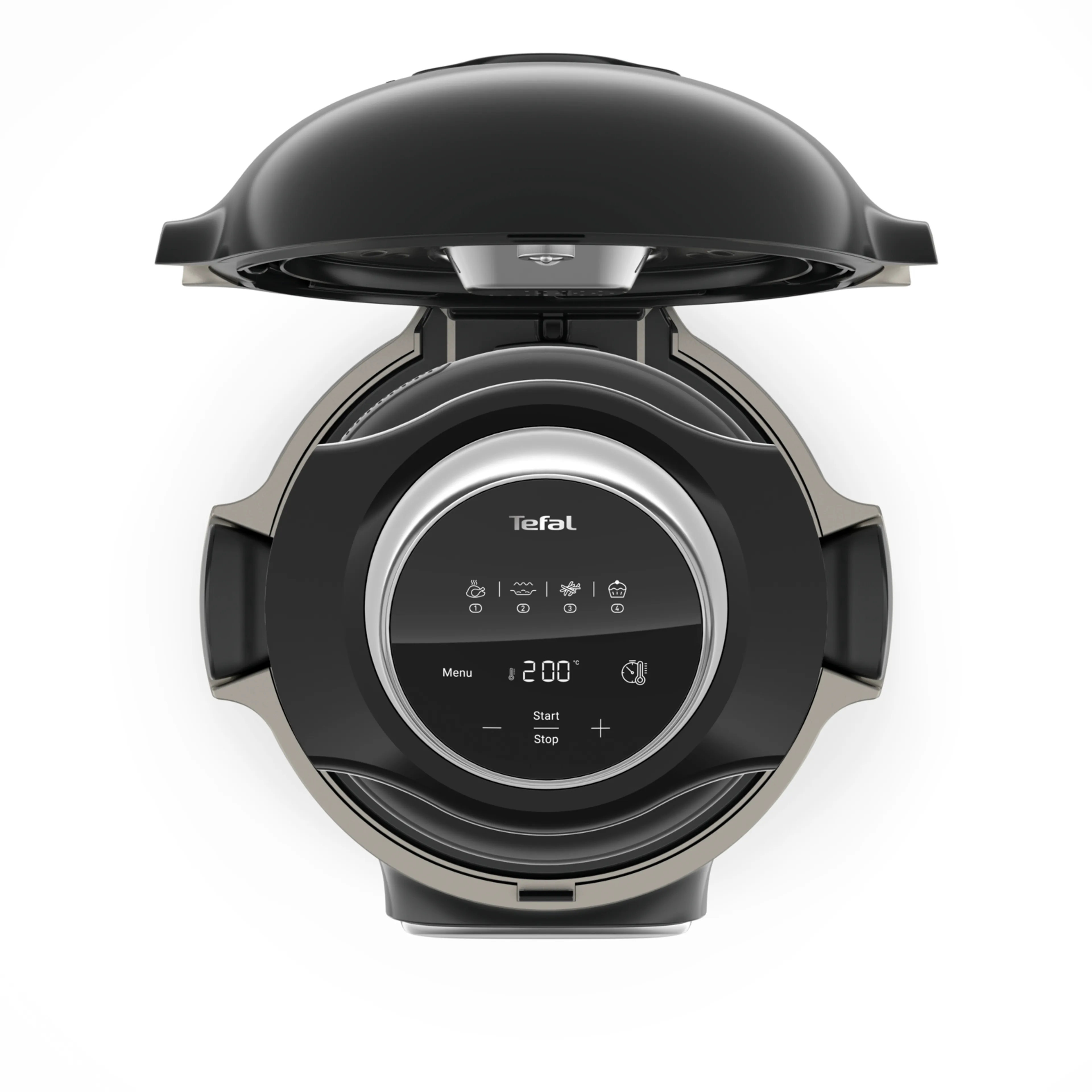 Мультиварка-скороварка Tefal Cook4me Touch CY912832 + Насадка Extra Crisp EY150830