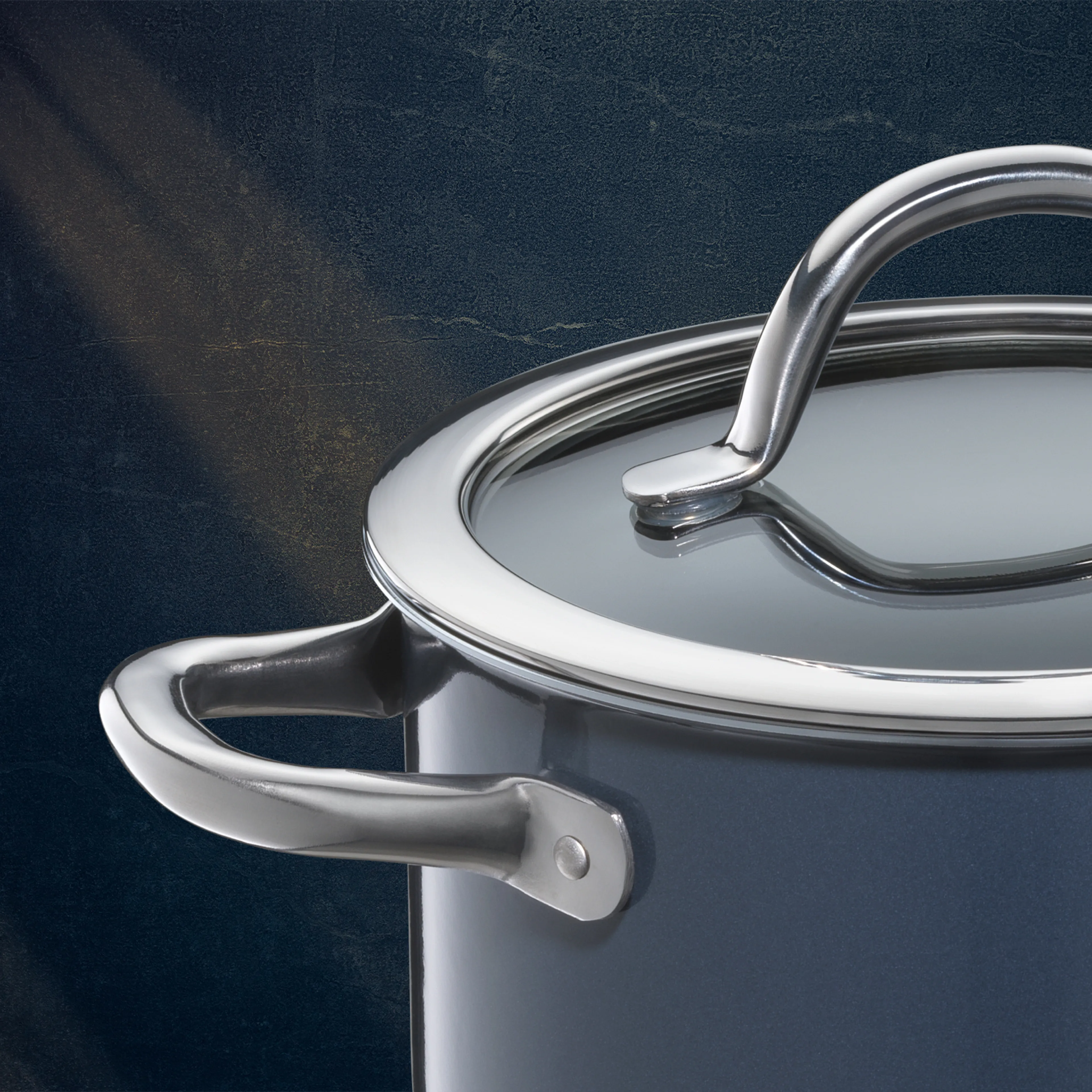 Набор посуды WMF Fusiontec Inspire Blueberry, 3 предмета