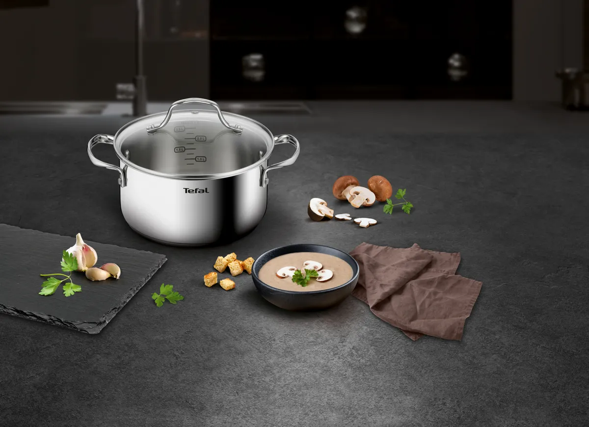 цена на Кастрюля с крышкой 24 см Tefal nfinite H8164675