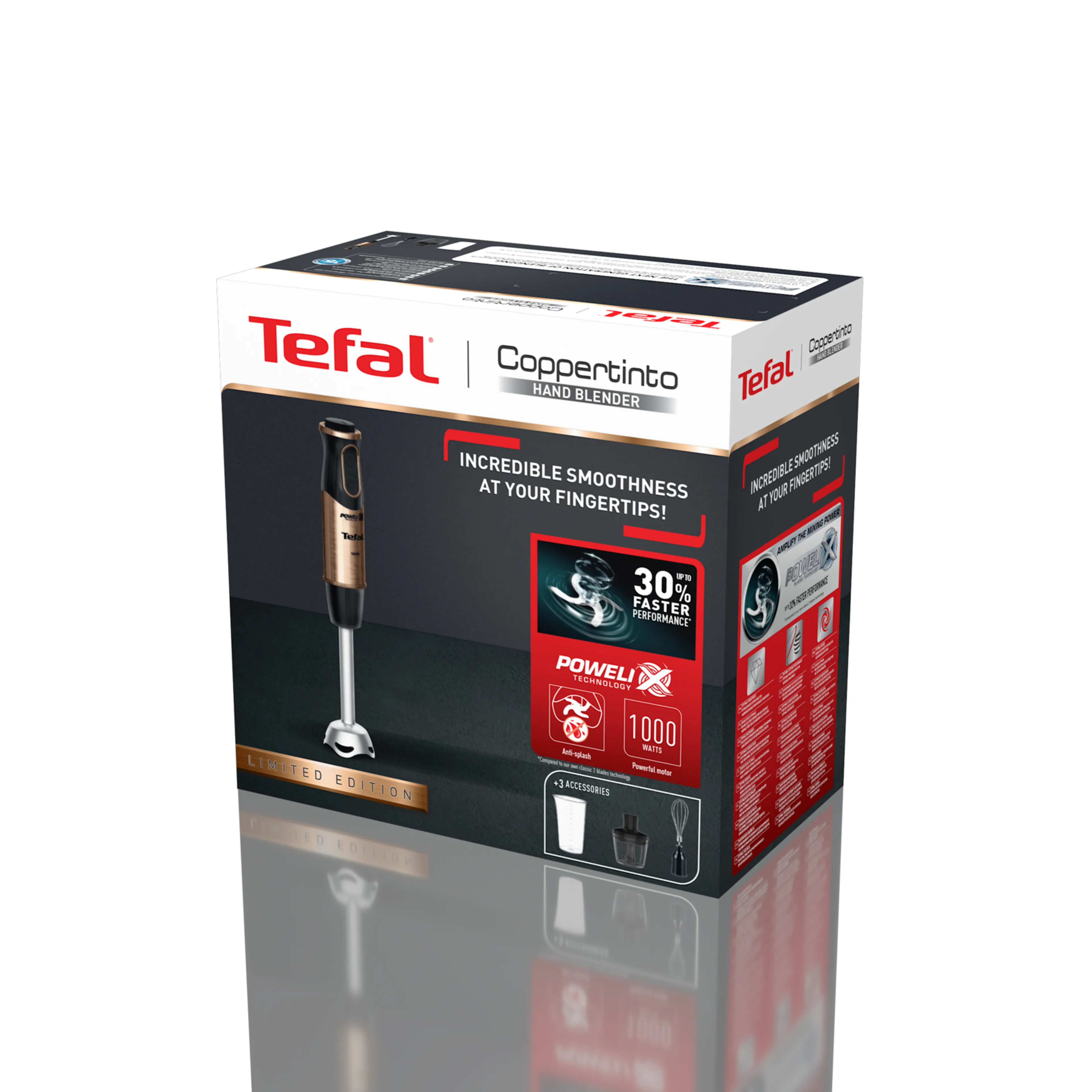 Погружной блендер Tefal Quickchef 3-in-1 Coppertinto HB656G10