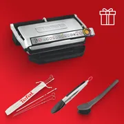 Умный электрогриль Tefal Optigrill+ XL GC722D34 + аксессуары в подарок