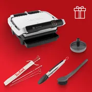 Умный электрогриль Tefal Optigrill Elite XL GC760D30 + аксессуары в подарок