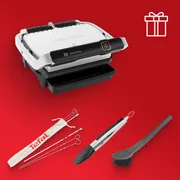 Умный электрогриль Tefal Optigrill Elite GC750D30 + аксессуары в подарок