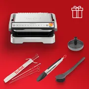 Умный электрогриль Tefal Optigrill 4 in 1 GC774D30 + аксессуары в подарок