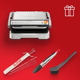 Умный электрогриль Tefal Optigrill 4 in 1 GC774D30 + аксессуары в подарок