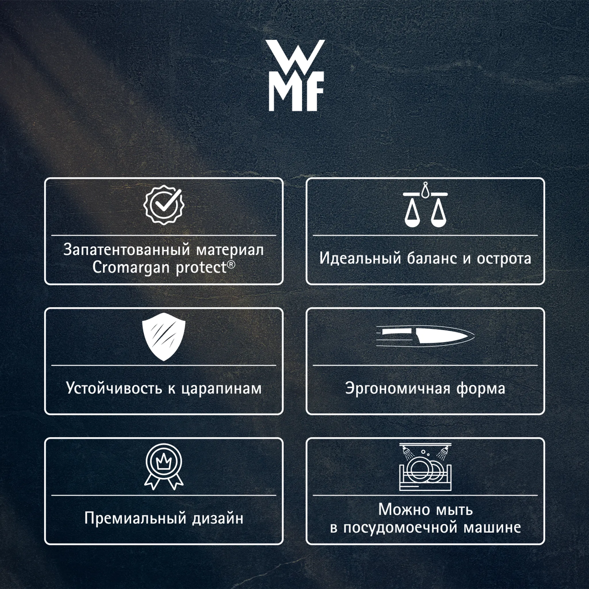 Набор столовых приборов WMF Virginia Crom Protect 66 предметов