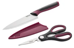 Набор из 2 предметов Tefal поварской нож 15 см + ножницы Tefal Comfort K250S225