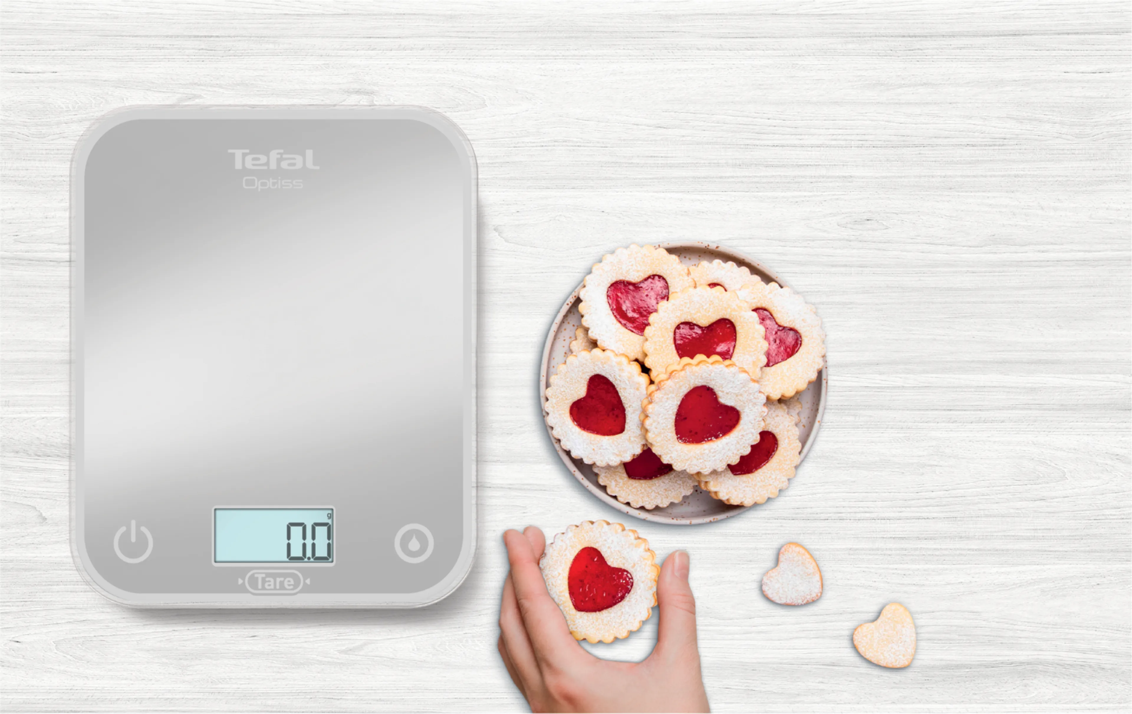 Электронные кухонные весы Tefal Optiss BC50U4V0