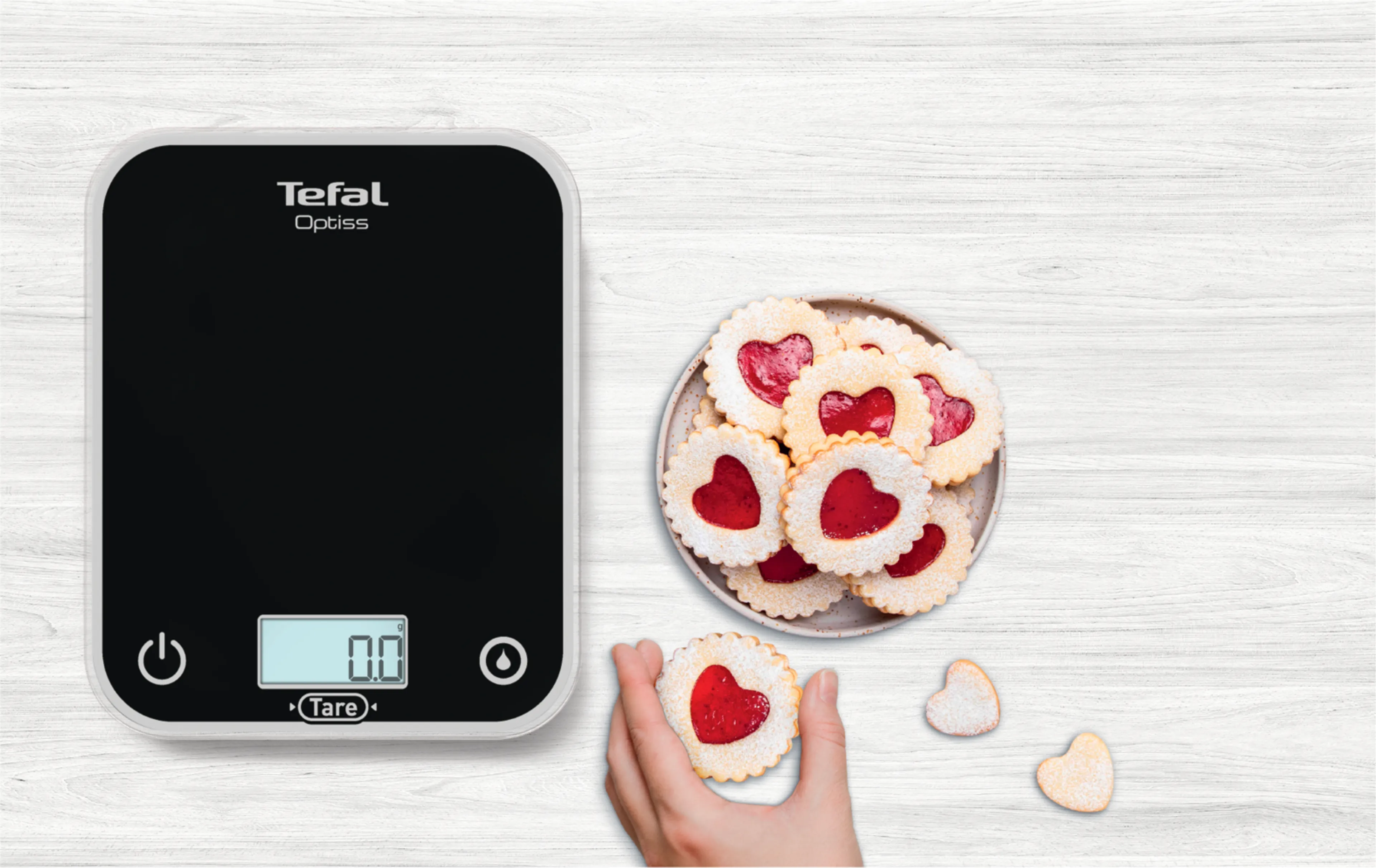 Электронные кухонные весы Tefal Optiss BC50U5V0