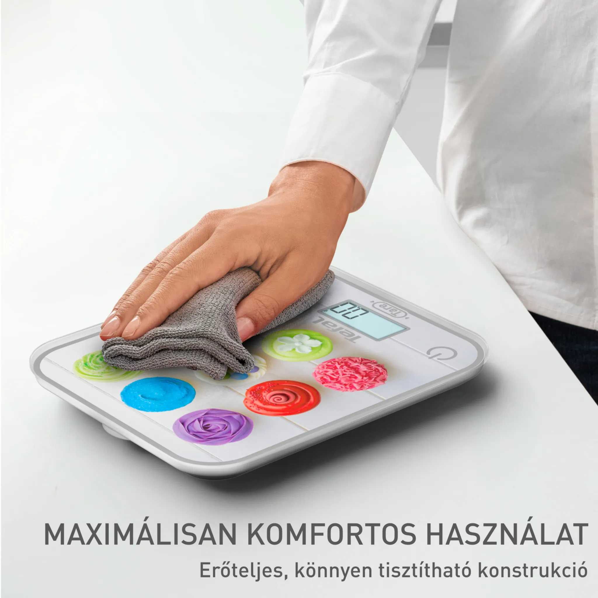 Электронные кухонные весы Tefal Optiss BC50D4V0