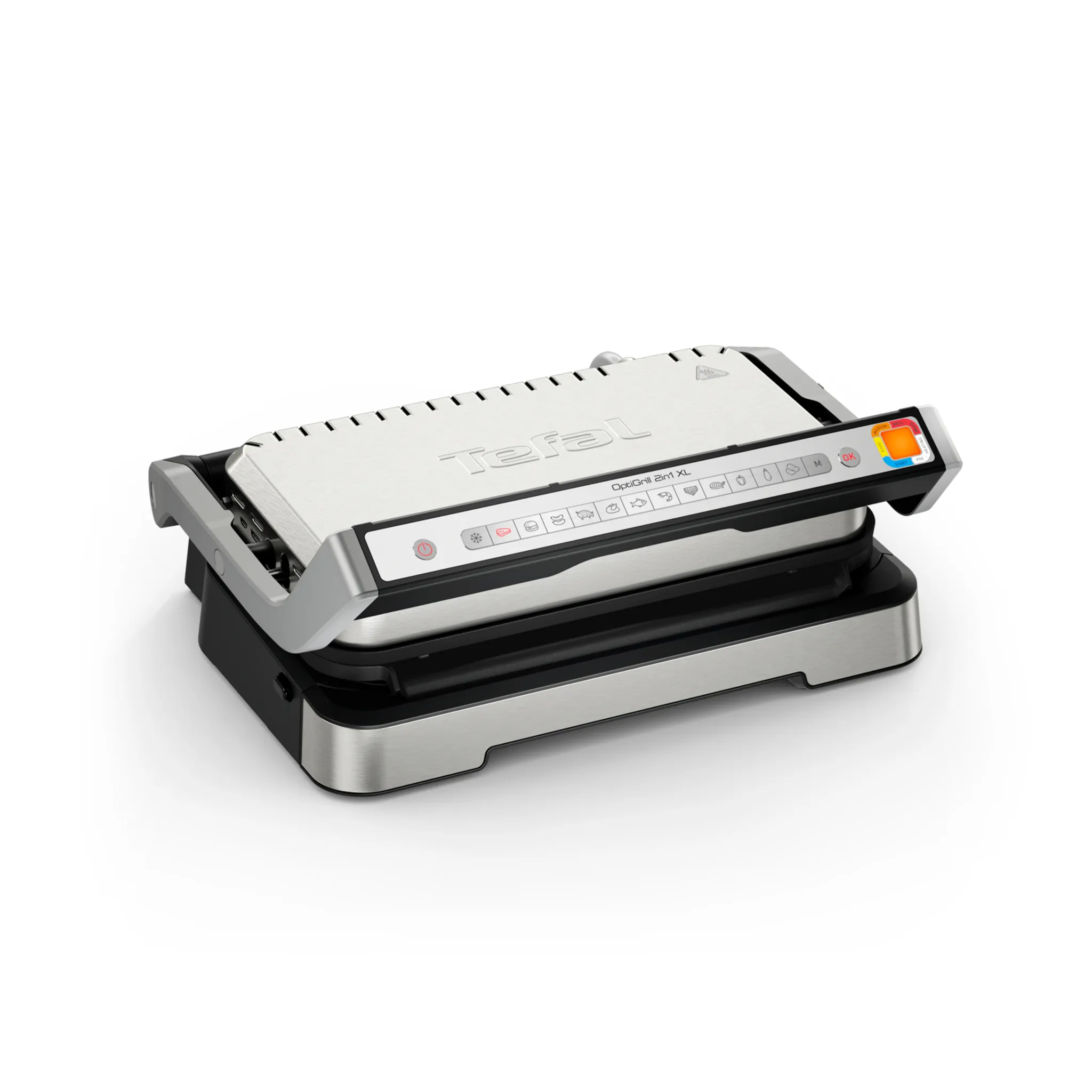 цена на Электрогриль Tefal OptiGrill XL 2 в 1 GC782D30 с насадкой для запекания