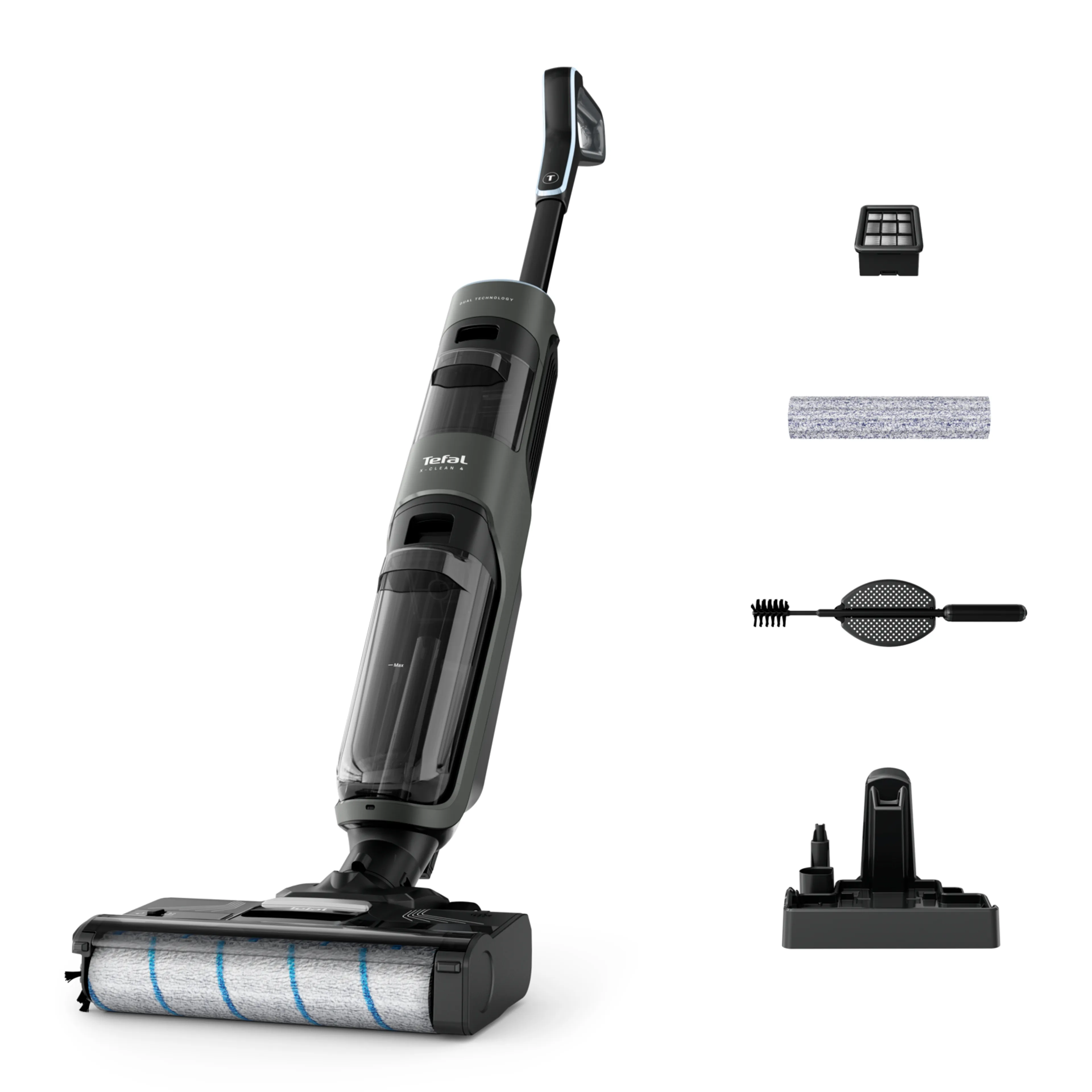 Беспроводной моющий пылесос Tefal X-Clean 4 GF5035F0
