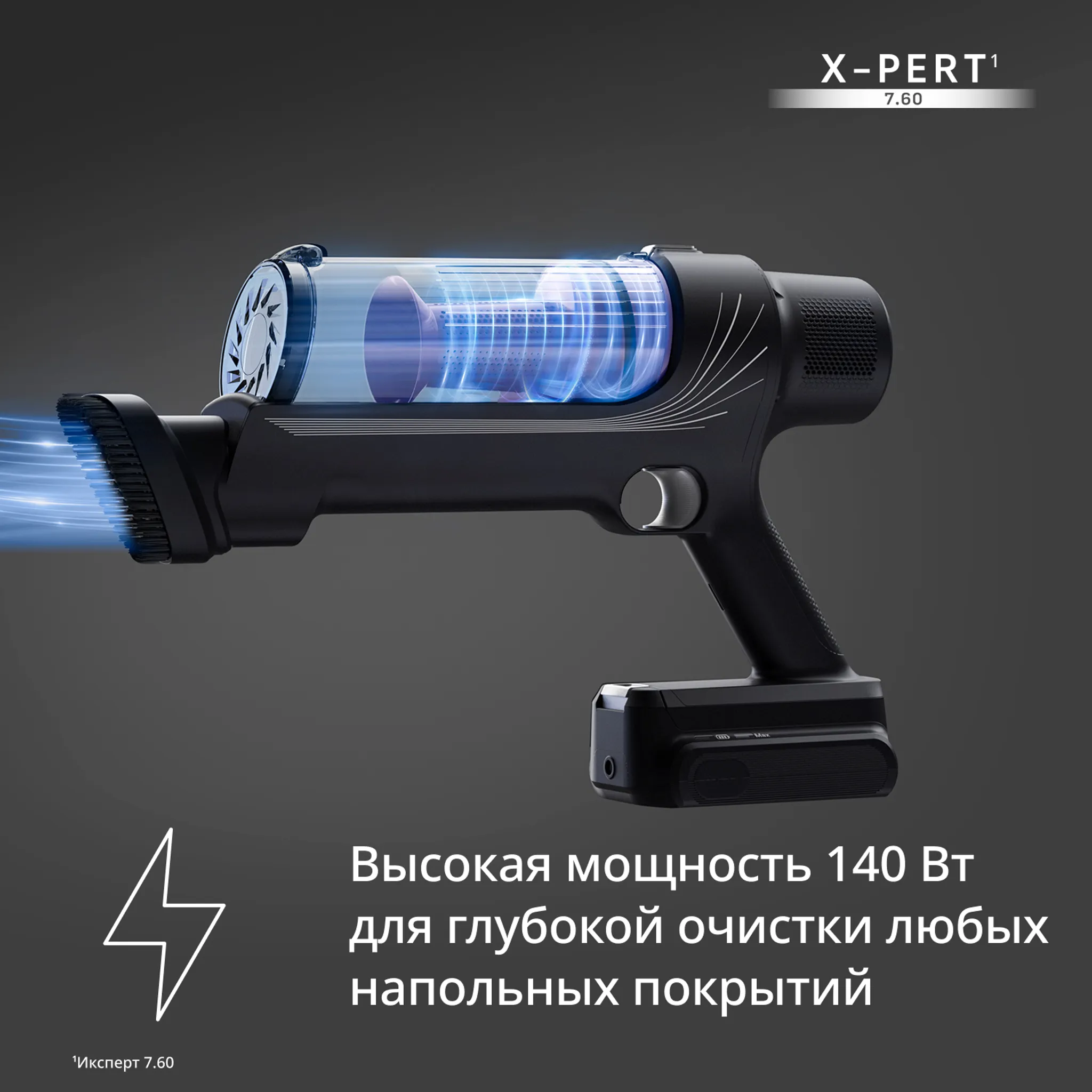 Беспроводной пылесос Tefal X-PERT 7.60 TY6A31WO