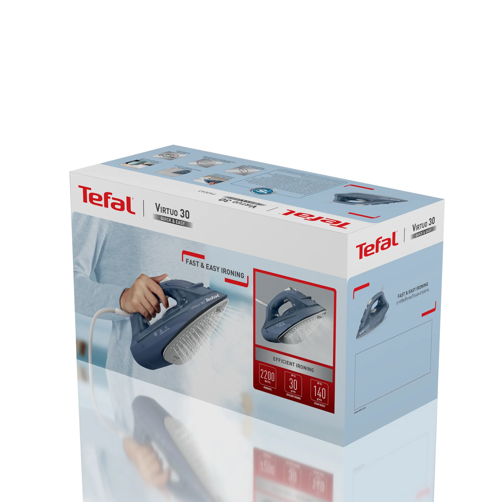 Паровой утюг Tefal Virtuo 30 FV2C60E0
